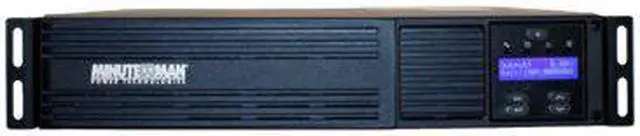 Alt view image 7 of 7 - Minuteman EXR3000RT2U Interactive Uninterruptible Power Supply - 2U Tower/Rack/Wall Mountable - AVR - 2.50 Minute Stand-by - 120 V AC Input - 120 V AC Output - Single Phase - Serial Port - 6 x NEMA 5-20R, 1 x NEMA L5-30R Receptacle(s)