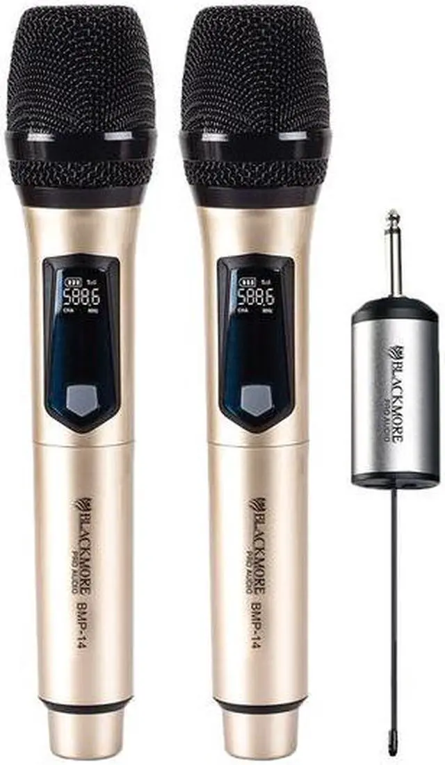BLACKMORE BMP-14 Pro Audio Handheld Rechargeable Wireless UHF