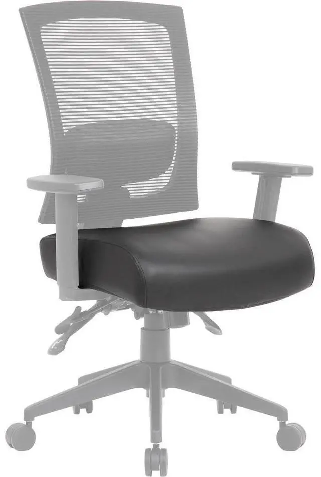 Alt view image 4 of 4 - Lorell Seat Cover, Antimicrobial, 19"X19" , Black (LLR00598)
