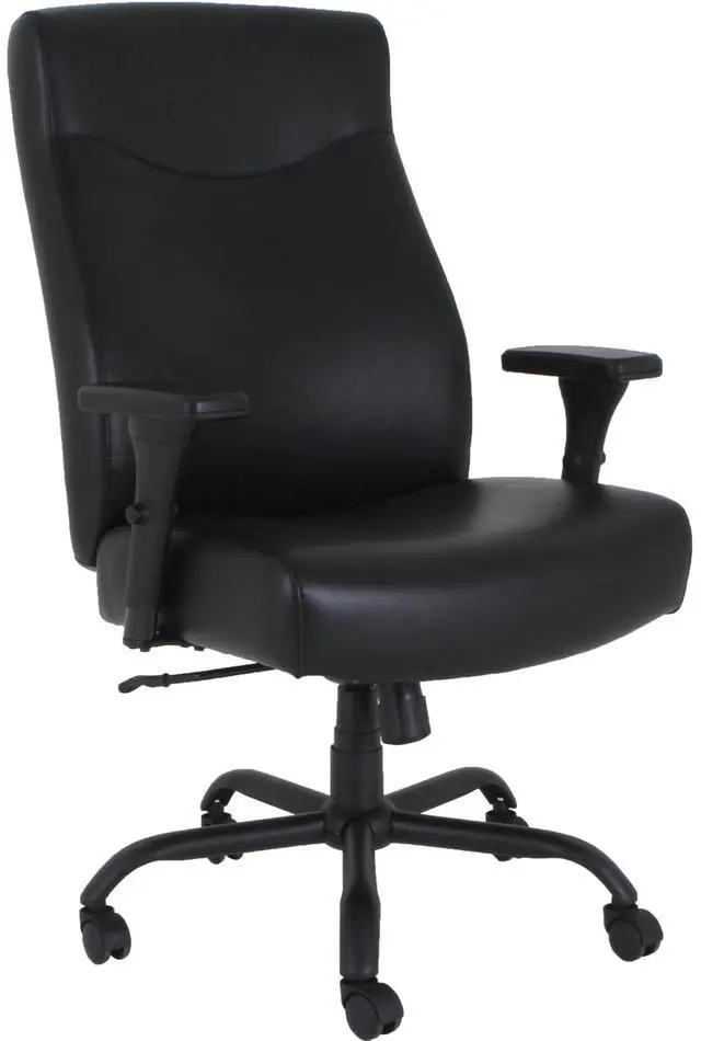 Alt view image 4 of 6 - Lorell 48846 Executive High-Back Big & Tall Chair