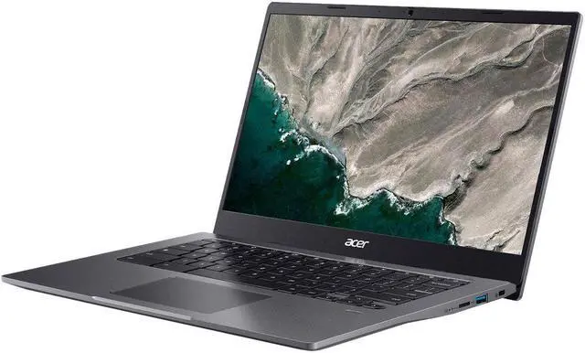 Alt view image 4 of 11 - Acer Chromebook 514 Chromebook Intel Core i3-1115G4 8GB Memory 128 GB PCIe SSD 14.0 Touch Screen Chrome OS CB514-1WT-3481