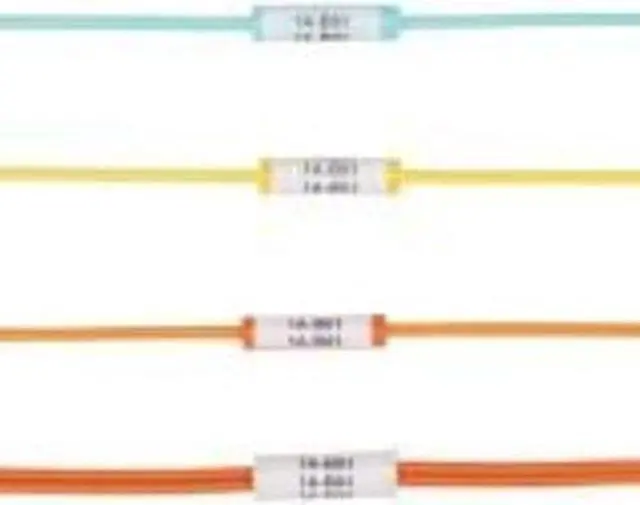 Alt view image 2 of 8 - Panduit NWSLC2-2Y-AQ Cable Identification Sleeve