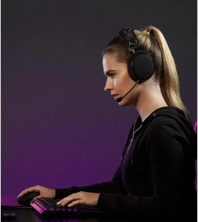 Alt view image 7 of 7 - SteelSeries Arctis 9 Dual Wireless Gaming Headset – Lossless 2.4 GHz Wireless + Bluetooth – 20+ Hour Battery Life – for PC, PS5, PS4, Bluetooth