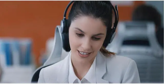 Alt view image 3 of 12 - yealink wh66 dual teams wireless noise canceling headset - this workstation works with usb enabled computers, deskphones and softphones and can connect to cell phones with bluetooth connectivity