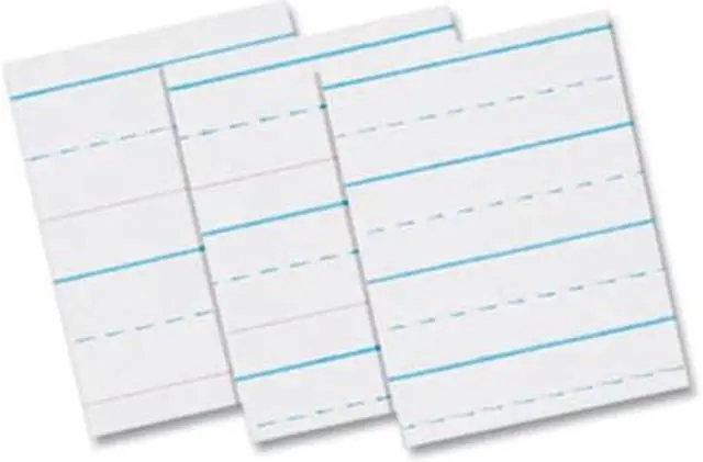 Alt view image 6 of 6 - Pacon Picture Story Paper, 5/8" Long Rule, 1-Sided, 8.5 x 11, 500/PK (PAC826002)