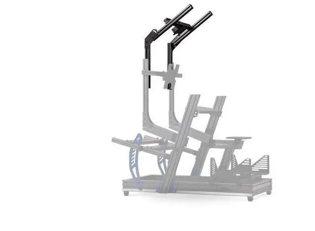 Alt view image 4 of 5 - Next Level Racing ELITE F-GT Direct Mount Overhead Monitor Add-On - Carbon Gray