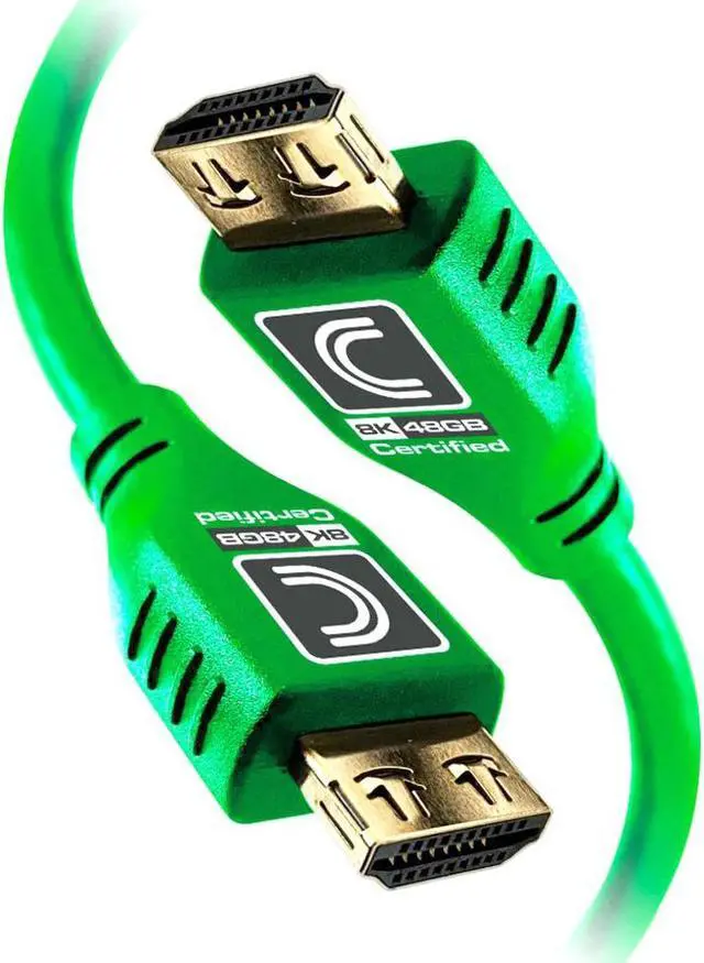 Alt view image 4 of 17 - Comprehensive MicroFlex Pro AV/IT HDMI A/V Cable MHD48G6PROGRN