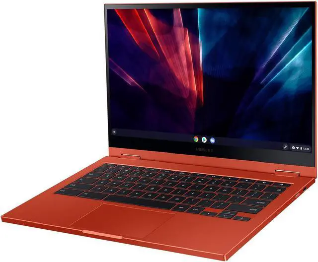 Alt view image 18 of 20 - Samsung Galaxy Chromebook 2 XE530QDA-KA2US 13.3" Touchscreen 2 in 1 Chromebook - Full HD - 1920 x 1080 - Intel Celeron 5205U 1.90 GHz - 4 GB RAM - Fiesta Red - Chrome OS - Intel UHD Graphics - 13