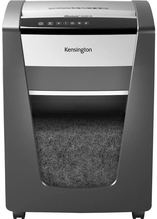 Alt view image 16 of 20 - Kensington - K52078AM - Kensington OfficeAssist Shredder M200-HS Anti-Jam Micro Cut - Continuous Shredder - Micro Cut -