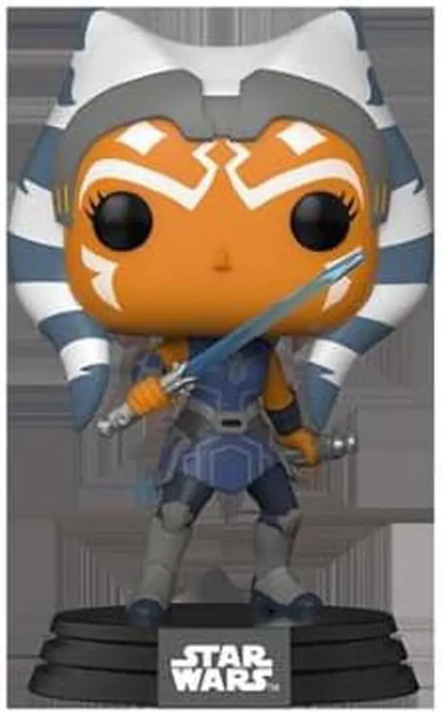 Alt view image 7 of 9 - Funko POP Star Wars Clone Wars Ahsoka Vinyl Figure 409 3.75 Inches