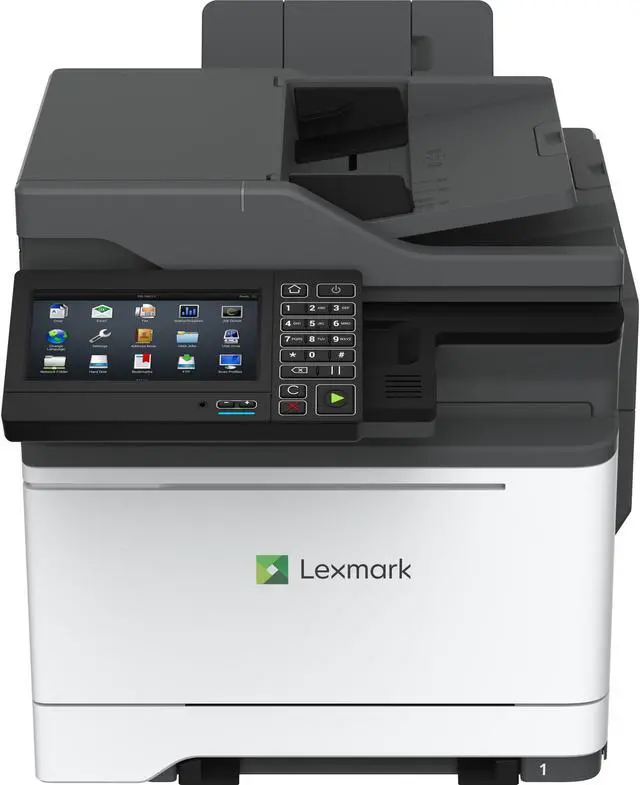 Alt view image 8 of 10 - Lexmark CX625 CX625ade Laser Multifunction Printer Color 42CT798