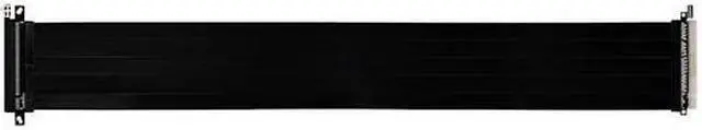 Alt view image 8 of 15 - LIAN LI Premium PCI-E 16X 4.0 Black Extender Riser Cable 600 mm , Black Color ---PW-PCI-4-60X
