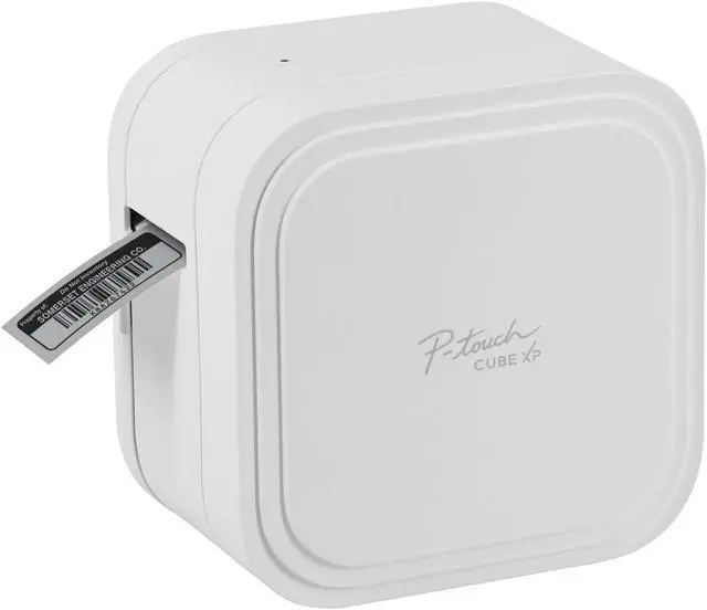 Alt view image 2 of 6 - Brother P-Touch Cube XP Label Maker with Bluetooth Wireless Technology PT- P910BT