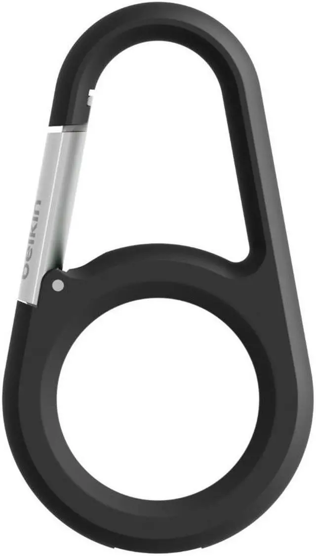 Alt view image 3 of 4 - BELKIN Black Secure Holder with Carabiner for AirTag MSC008btBK