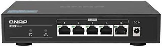 Alt view image 2 of 13 - Qnap QSW-1105-5T-US Unmanaged Switch