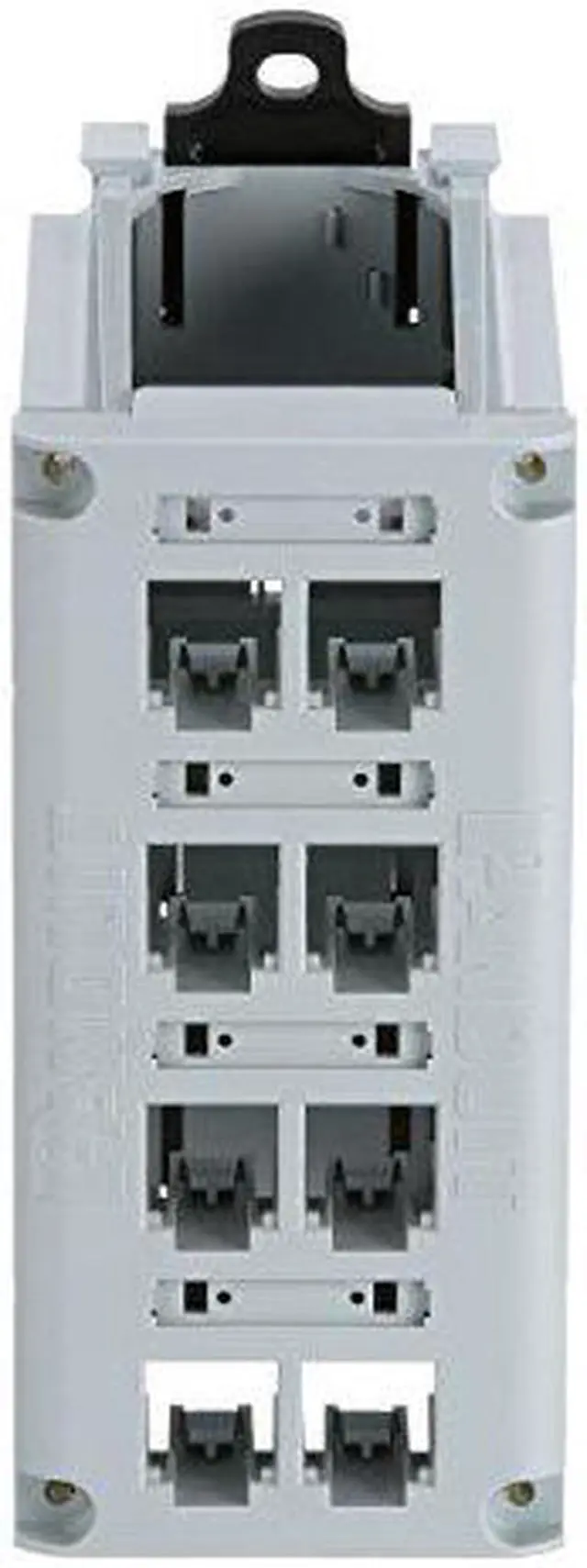 Alt view image 2 of 7 - IndustrialNet DIN Rail Mount Patch Panel CDPP8RG