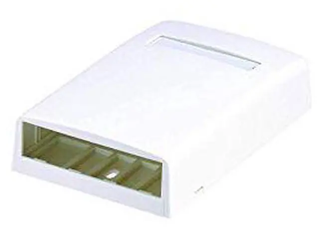 Alt view image 3 of 3 - PANDUIT CBX4EI-AY Surface Mount Box,Mini Com,4 Port,Ivory