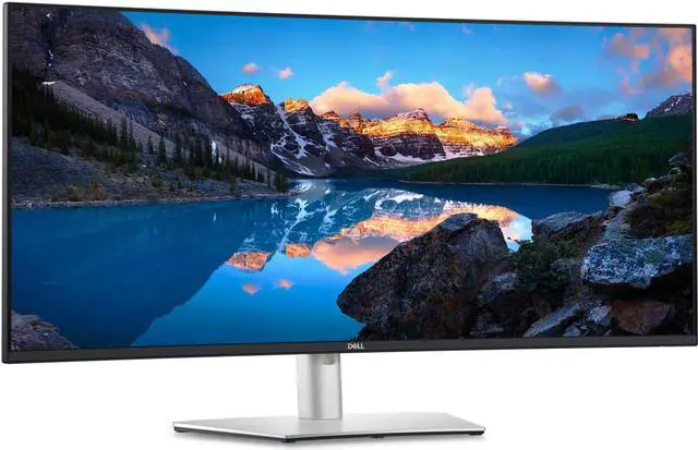 Alt view image 2 of 11 - New Dell UltraSharp U4021QW 40" WUHD (5120 x 2160) IPS Curved Monitor 60Hz 8ms DisplayPort & HDMI