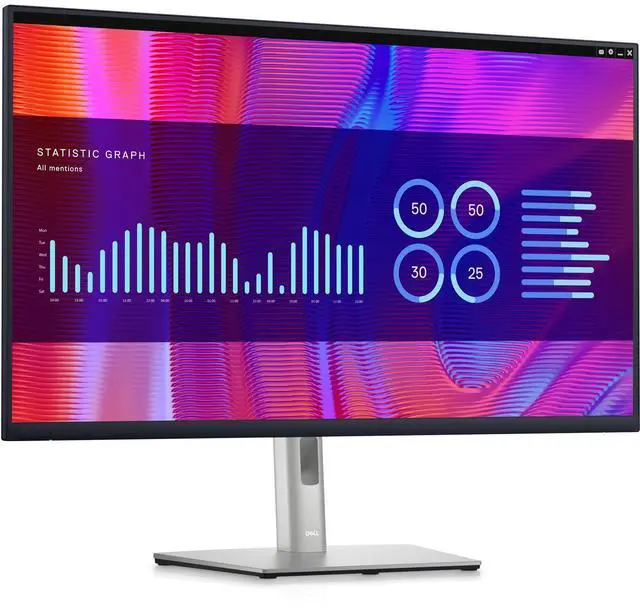 Alt view image 16 of 20 - Dell P3223DE 31.5" 1440p USB Type-C Hub Monitor