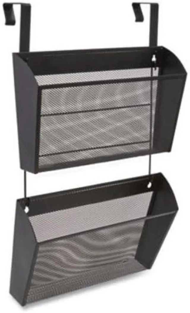 Alt view image 3 of 3 - Tru Red Wire Mesh Wall File, 2 Sections, Letter Size, Black (TUD24402445)