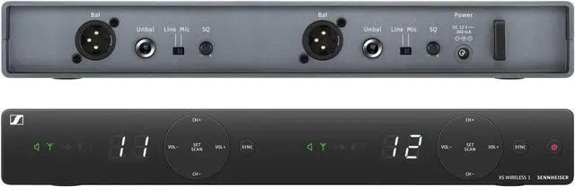 Alt view image 2 of 5 - Sennheiser XSW 1-835 Dual-Vocal Set with Two 835 Handheld Microphones (A: 548 to 572 MHz)