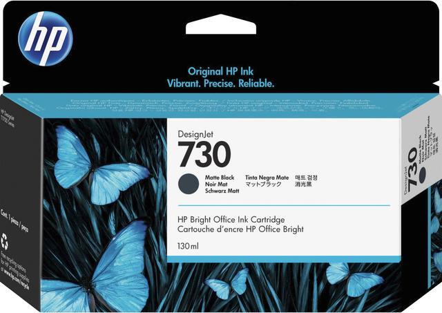 Alt view image 11 of 20 - HP 730 Ink Cartridge - Matte Black