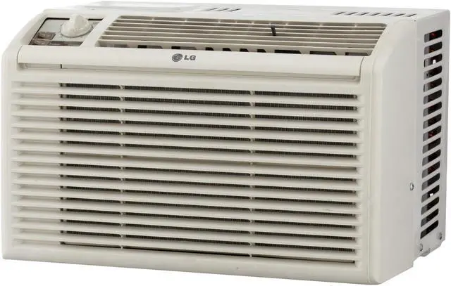 Alt view image 8 of 18 - LG 5,000 BTU Window Air Conditioner with Manual Controls, 115V, White