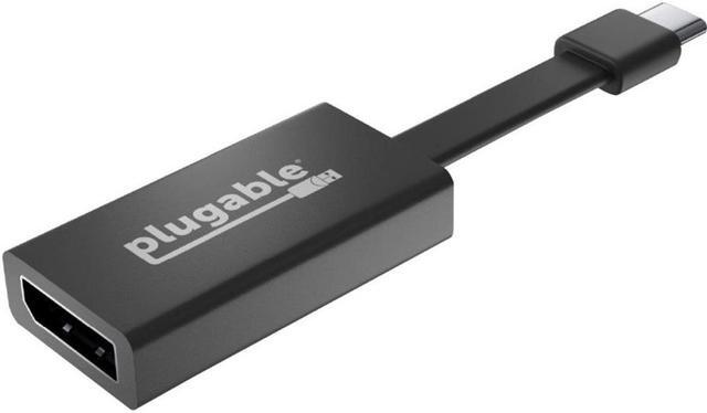 Alt view image 9 of 18 - Plugable USB C to DisplayPort Adapter 4K 60Hz, Thunderbolt 3 to DisplayPort Adapter Compatible with MacBook Pro, Windows, Chromebooks, iPad Pro, Dell XPS, and More