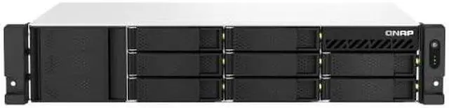 Alt view image 2 of 4 - QNAP TS-864EU-RP-4G SAN/NAS Storage System - Intel Celeron Quad-core (4 Core) 2 GHz - 8 x HDD Supported - 0 x HDD Installed - 8 x SSD Supported - 0 x SSD Installed - 4 GB RAM DDR4 SDRAM - Serial ATA/6