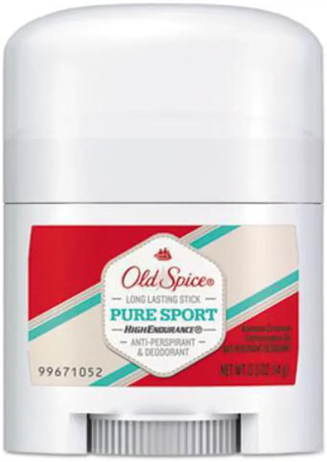 Alt view image 2 of 8 - Procter & Gamble - 00162 - High Endurance Anti-Perspirant & Deodorant, Pure Sport, 0.5oz Stick, 24/Carton