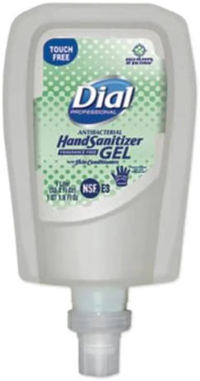 Alt view image 6 of 6 - Dial Profession FIT Antibacterial Gel Hand Sanitizer Refill 33.8 Fl. Oz.