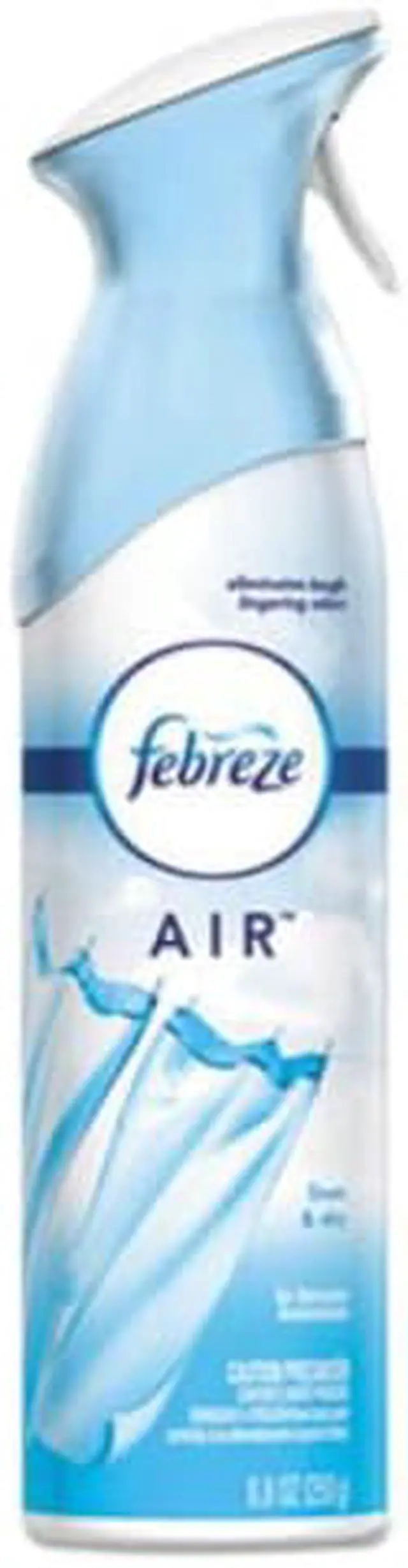 Alt view image 7 of 8 - Febreze 96256 Air, Linen & Sky, 8.8 Oz Aerosol, single bottle