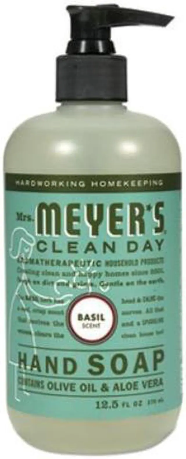 Alt view image 13 of 15 - Mrs. Meyer's Liquid Hand Soap - Basil - 12.5 oz Liquid Hand Soap (Pack of 1)