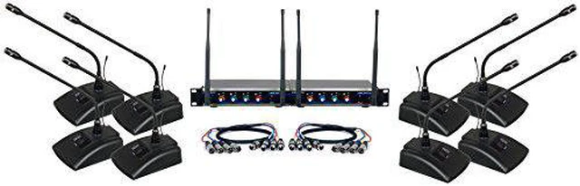 Alt view image 2 of 3 - DIGITAL-CONF-8 - 8 Channel UHF Digital Wireless Conference System