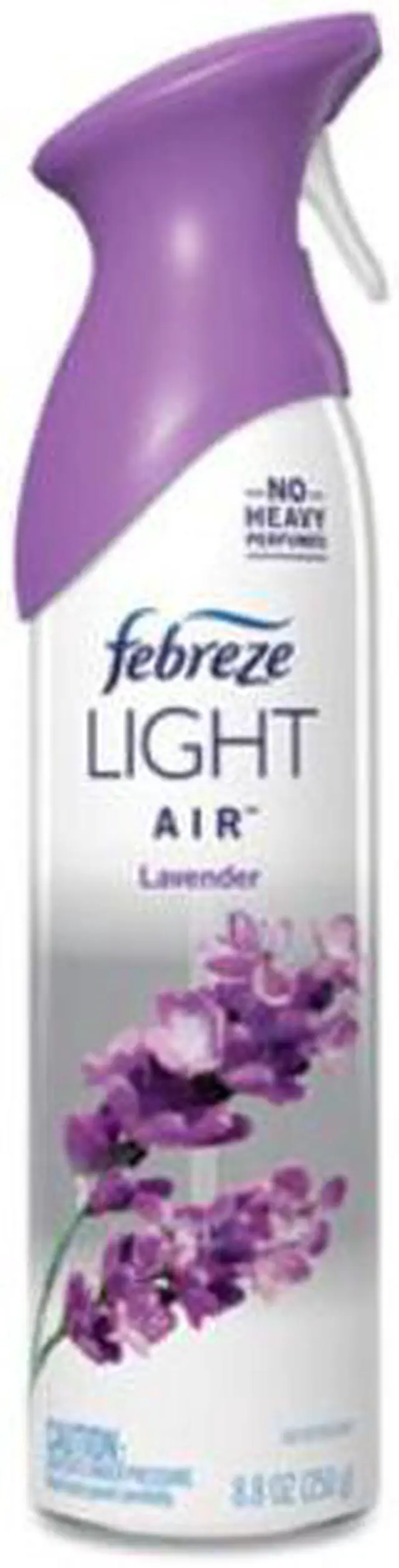 Alt view image 5 of 9 - Febreze Light AIR, Lavender Scent, 8.8 oz Aerosol Can, Each (PGC62970EA)