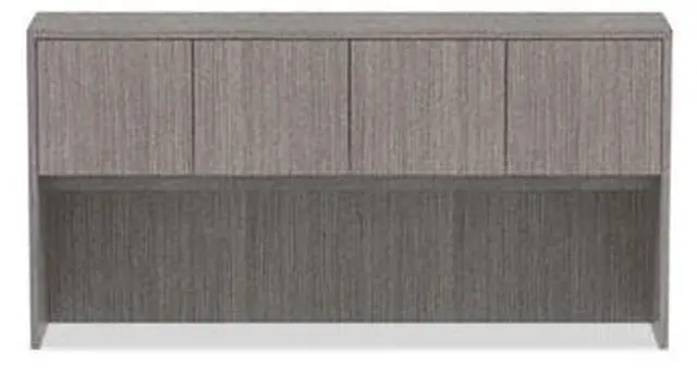 Main image of Alera ALEVA287215GY Hutch with Doors, 70.63" w x 15.00" d x 35.38" h, Gray