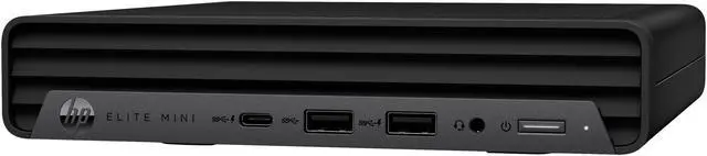 Alt view image 4 of 7 - HP Elite Mini 800 G9 Desktop Computer - Intel Core i5 12th Gen i5-12500T Hexa-core (6 Core) 2 GHz - 16 GB RAM DDR5 SDRAM - 256 GB M.2 PCI Express NVMe SSD - Mini PC - Intel Q670 Chip - Windows 11 Pro