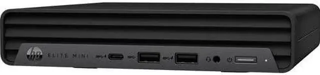 Alt view image 6 of 10 - HP Elite Mini 600 G9 Desktop Computer - Intel Core i5 12th Gen i5-12500T Hexa-core (6 Core) 2 GHz - 8 GB RAM DDR5 SDRAM - 256 GB M.2 PCI Express NVMe SSD - Mini PC - Intel Q670 Chip - Windows 11 Pro -