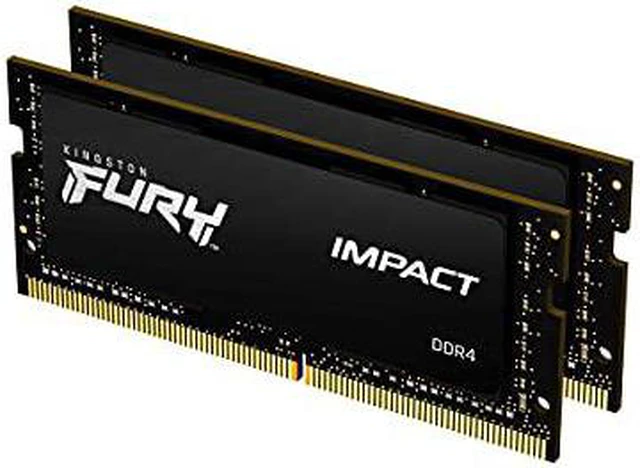 Alt view image 5 of 7 - 64GB Kingston Technology Fury Impact 2933MHz DDR4 SO-DIMM Dual Memory Kit (2 x 32GB)