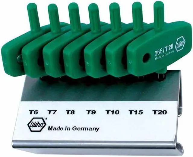 Alt view image 5 of 8 - Torx Key Set, T6 - T20, Wing, Short