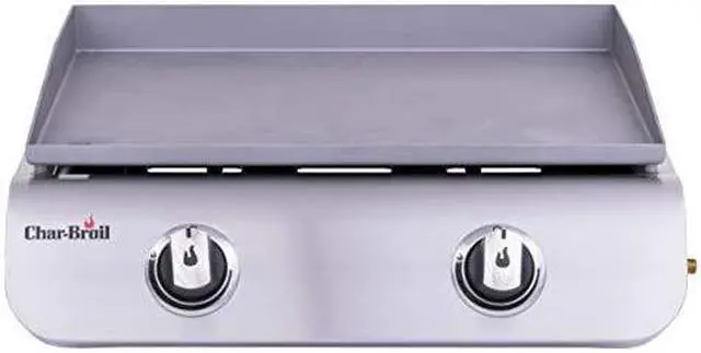 Alt view image 2 of 3 - Char-Broil 19952085 2-Burner Tabletop Gas Griddle