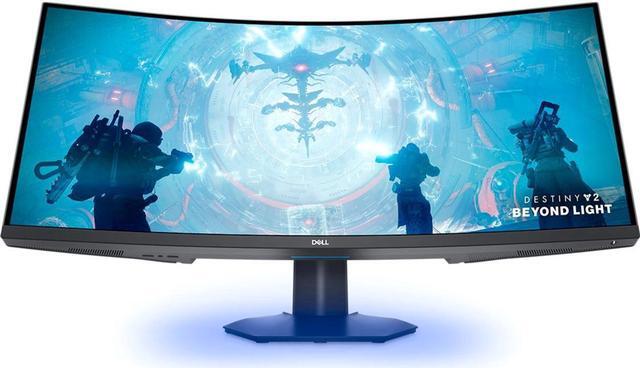 Alt view image 6 of 20 - New Dell S3422DW 34" WQHD 3440 x 1440  VA LCD Monitor 100 Hz 4 ms 21:9 Aspect Ratio 350 cd/m² Brightness 178°/178° Viewing Angles HDMI, DisplayPort