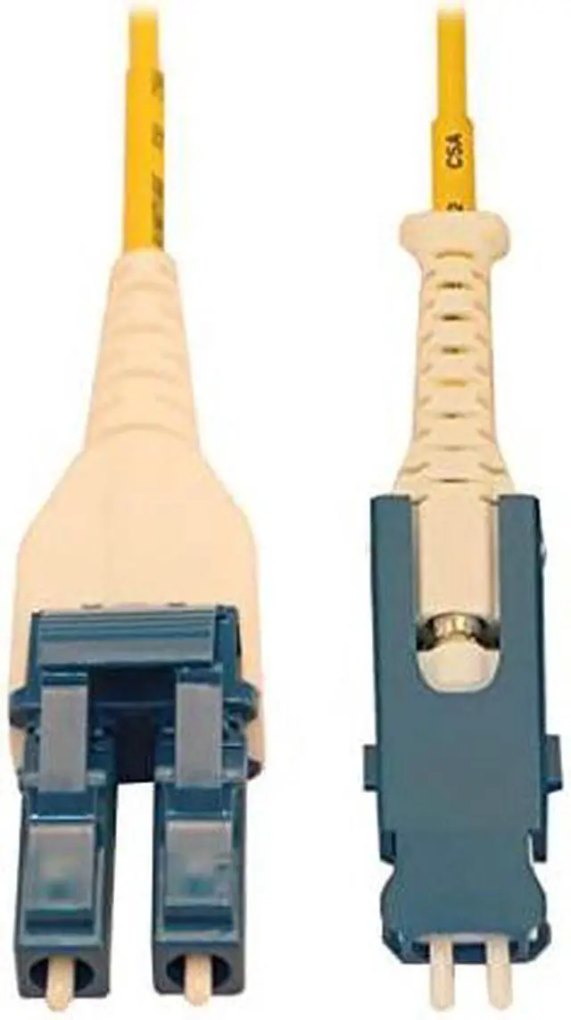Alt view image 3 of 10 - Tripp Lite 3m 40/100/400G Singlemode 9/125 OS2 Fiber Optic Cable Yellow N383L03M