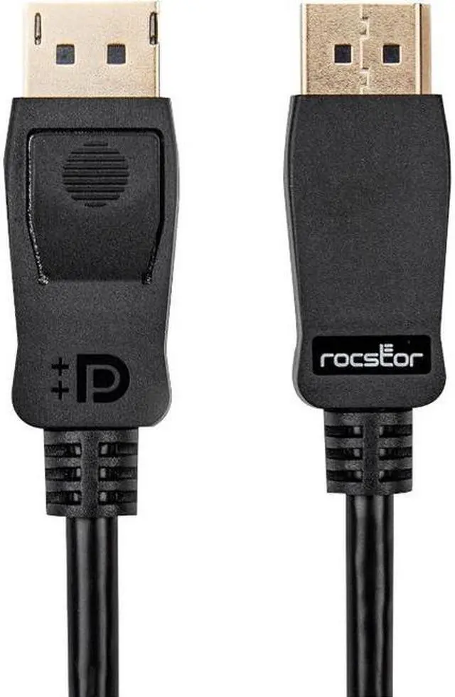 Alt view image 3 of 11 - Rocstor DisplayPort 1.4 Video Cable 8k@60Hz Y10C284B1