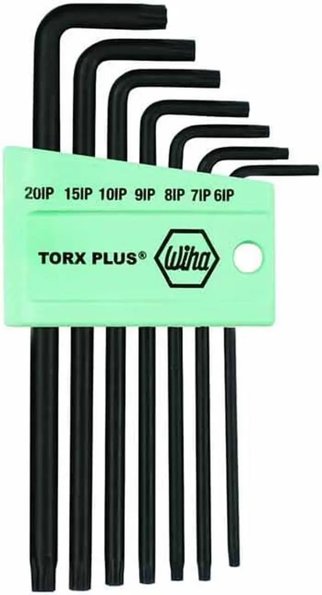 Alt view image 8 of 10 - Wiha 36690 7 Piece TorxPlus L-Key Long Arm Set