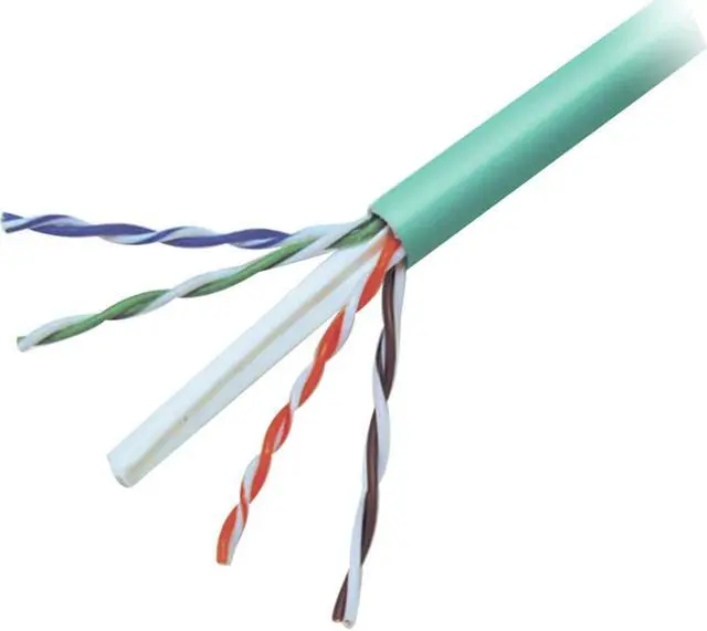 Alt view image 4 of 5 - Belkin CAT6 Solid Bulk Cable Plenum A7L704500GRNP