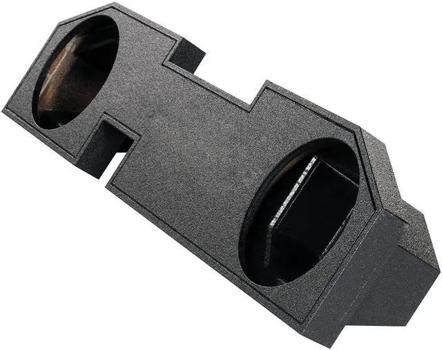 Alt view image 9 of 11 - Qpower QBDODGE104DR Bomb Dodge 4 Door Dual 10" Woofer Box