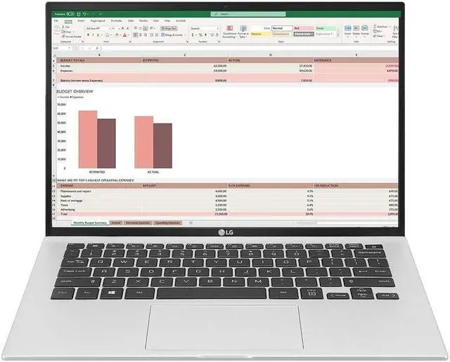 Alt view image 7 of 12 - LG Mobile 14ZT90P-G.AX33U1 14" Mobile Thin Client with 11th Gen Intel Core i3 Ready for Cloud OS Installation