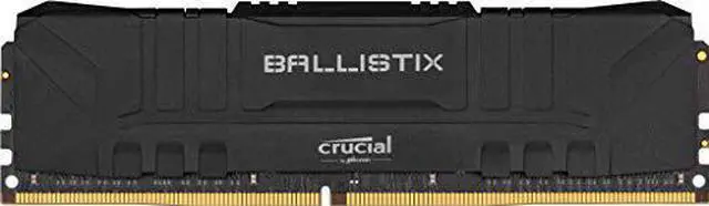 Alt view image 12 of 14 - Crucial Ballistix 8GB DDR4 3200 MHz DRAM Desktop Gaming Memory CL16 BL8G32C16U4B (Black)