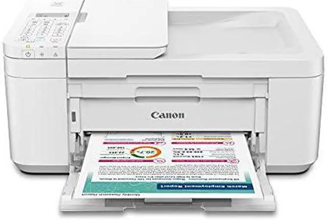 Alt view image 10 of 20 - Canon PIXMA TR4720 Wireless All-in-One Printer (White)